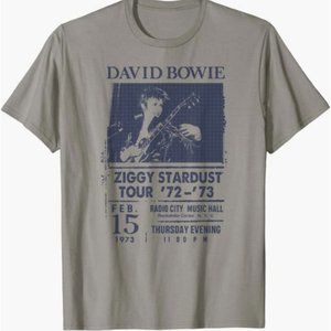 David Bowie - Band Tee - Radio City T-Shirt - NWT